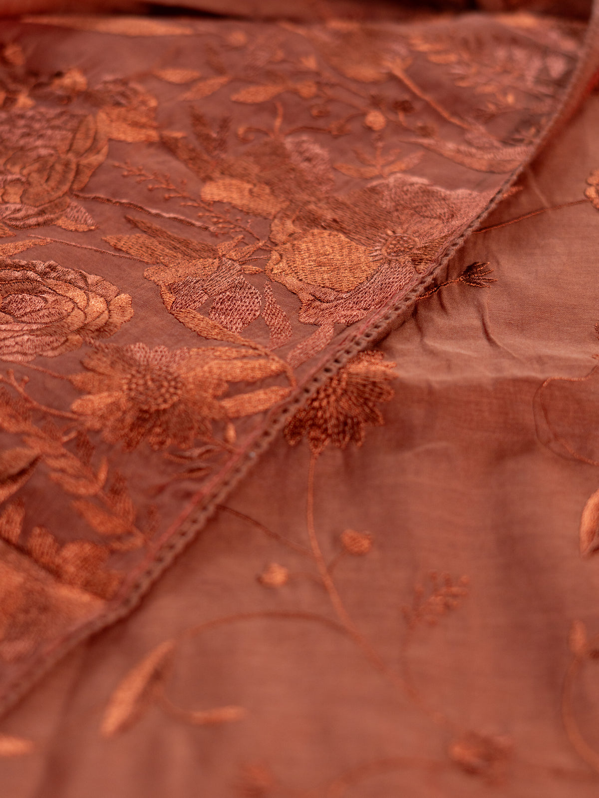Pure Mul Suit with Intricate Threadwork